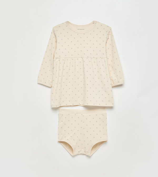 Calvin Klein Jeans Calvin Klein Jeans - Beige Casual Dress