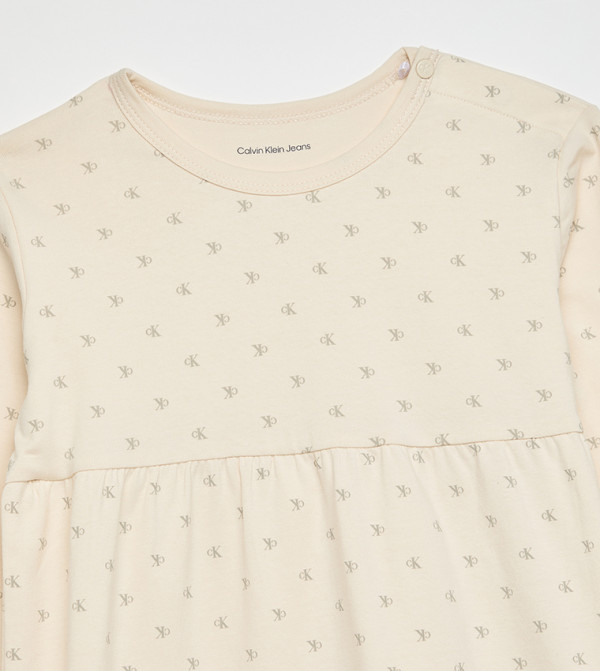 Calvin Klein Jeans Calvin Klein Jeans - Beige Casual Dress