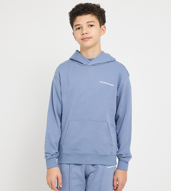 Calvin Klein Jeans  Hoodies & Jackets - Blue Hoodies