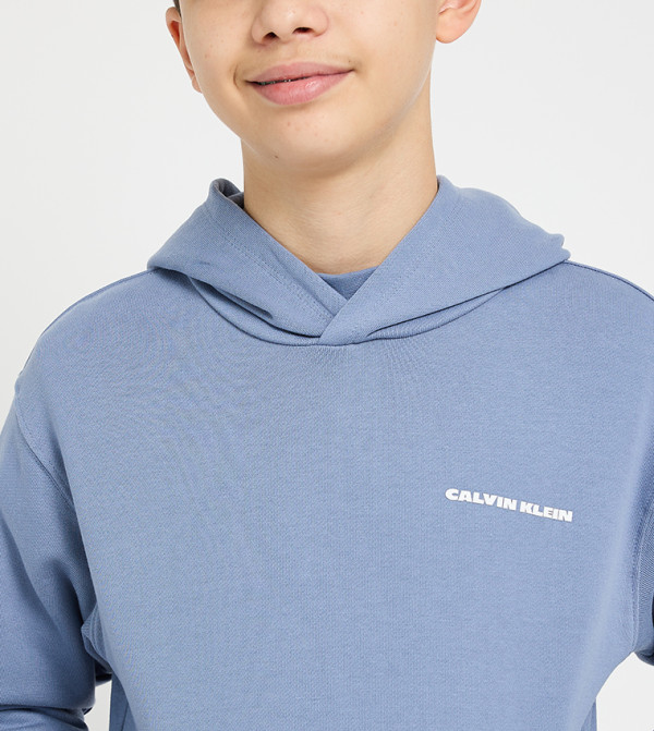 Calvin Klein Jeans  Hoodies & Jackets - Blue Hoodies