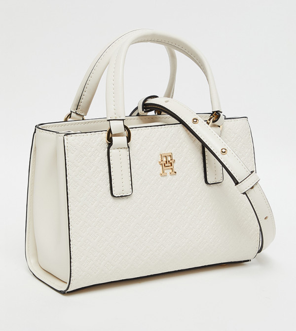 Tommy Hilfiger Tommy Hilfiger - White Leather Belts