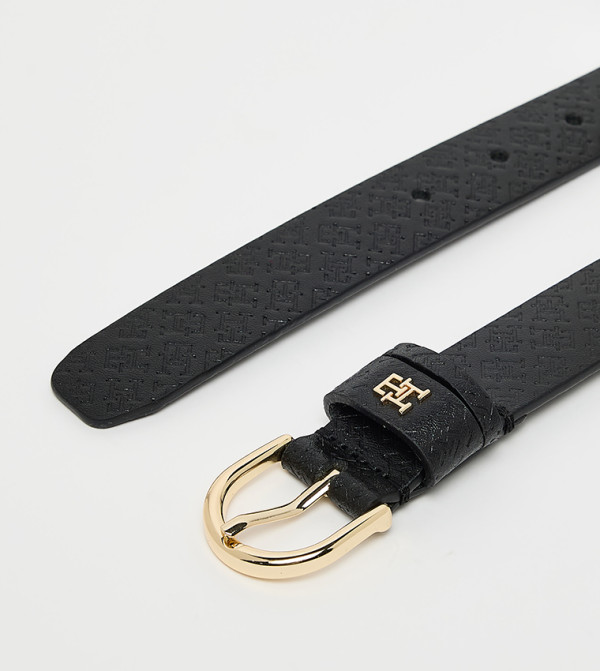 تومي هيلفيغر  أحزمة - أسود Leather Belts