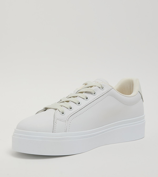 Tommy Hilfiger  start-at-the-bottom-w - White Low Top