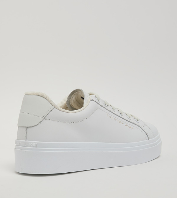 Tommy Hilfiger  start-at-the-bottom-w - White Low Top