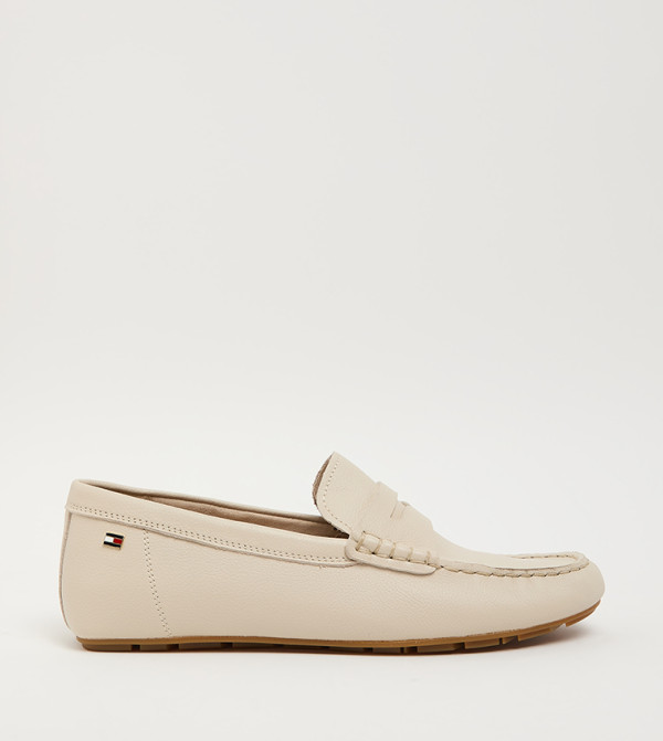 تومي هيلفيغر  أحذية لوفر - بيج undefined