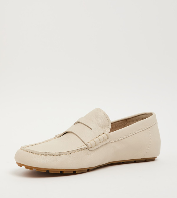 تومي هيلفيغر  أحذية لوفر - بيج undefined