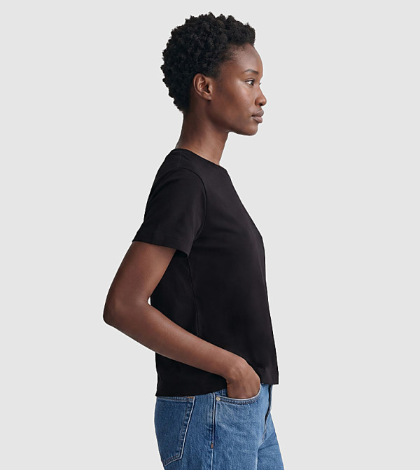 Calvin Klein  Casual T-Shirts - BLACK Short Sleeve T-Shirts