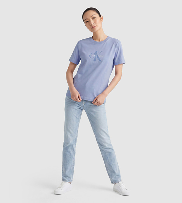 كالفين كلاين تيشيرتات - أزرق Short Sleeve T-Shirts
