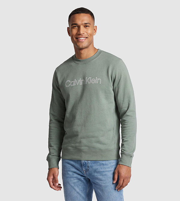 Calvin Klein Hoodies & Sweatshirts - Green Sweatshirts
