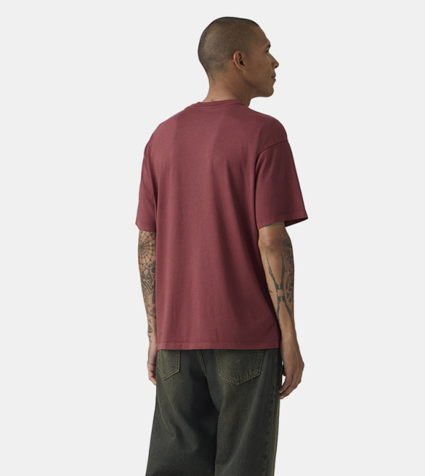 Levi's Levi's - Red Round Neck T-Shirts