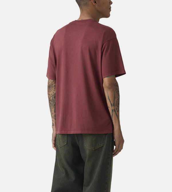 Levi's Levi's - Red Round Neck T-Shirts