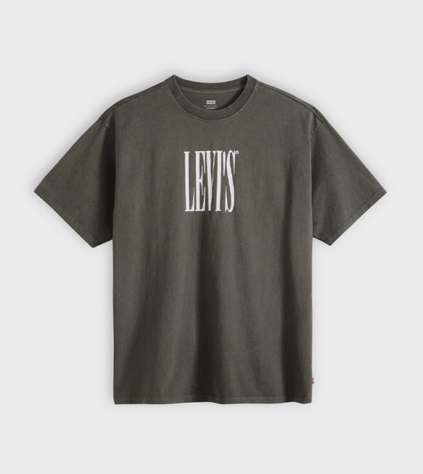 Levi's Levi's - Green Round Neck T-Shirts