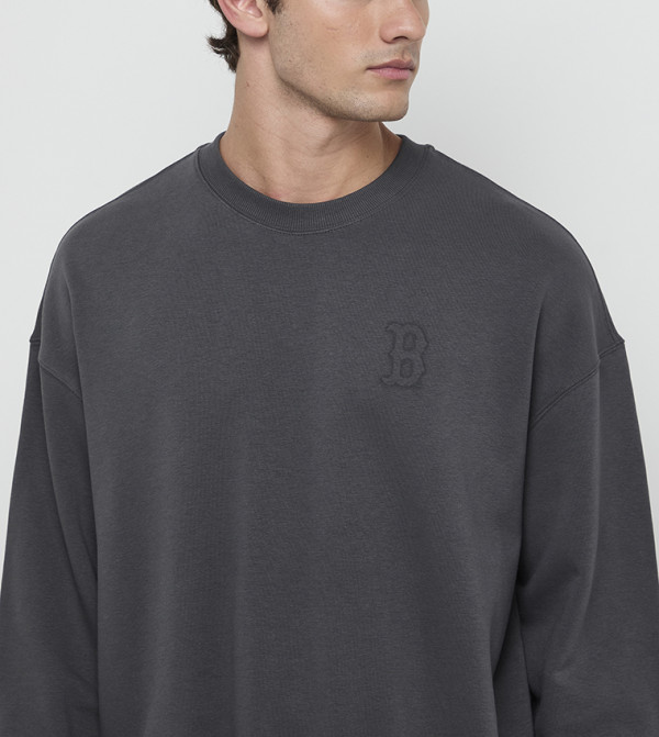 MLB  Hoodies & Sweatshirts - Charcoal Sweatshirts