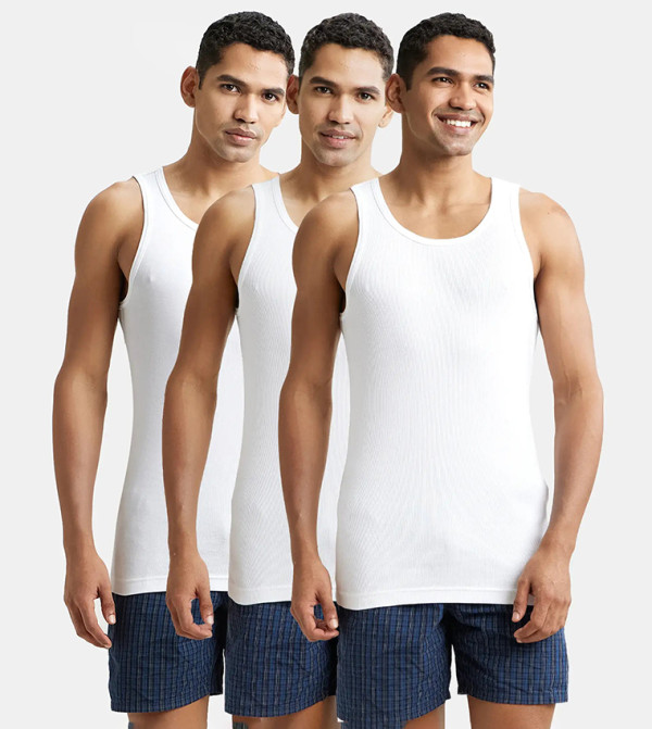 Jockey Vests - White Vests