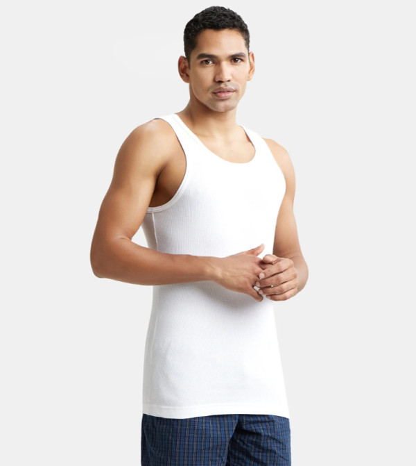 Jockey Vests - White Vests
