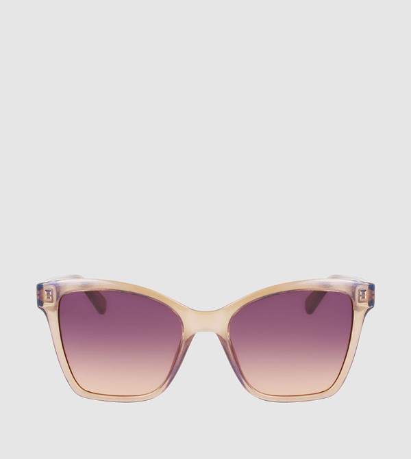 Calvin Klein Jeans  Butterfly - Brown Square Sunglasses