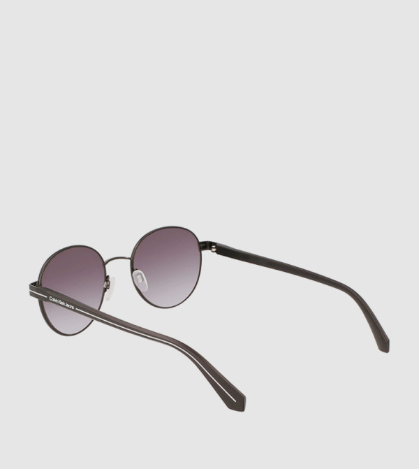 Calvin Klein Jeans  Round Sunglasses - Black Round Sunglasses