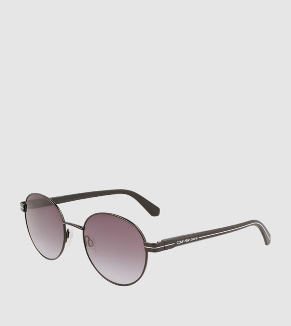 Calvin Klein Jeans  Round Sunglasses - Black Round Sunglasses