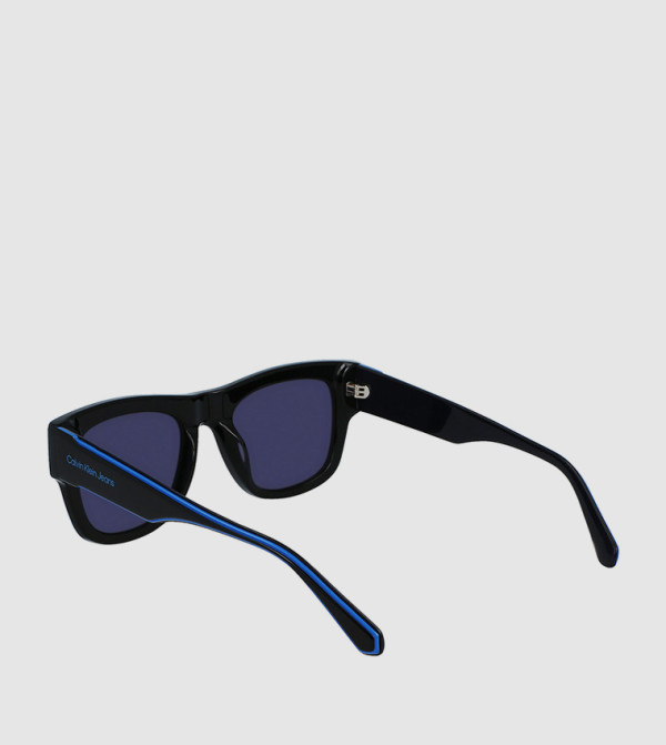 Calvin Klein Jeans Sunglasses - Black Square Sunglasses