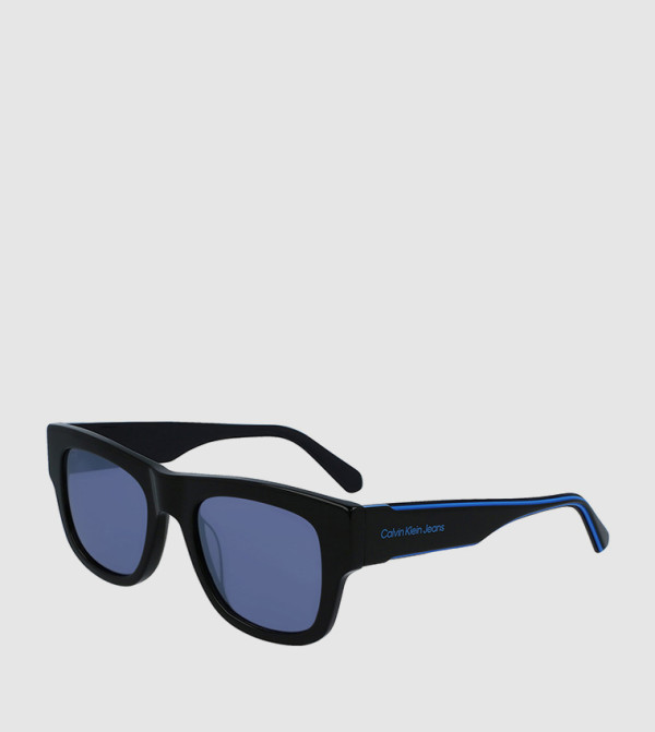 Calvin Klein Jeans Sunglasses - Black Square Sunglasses