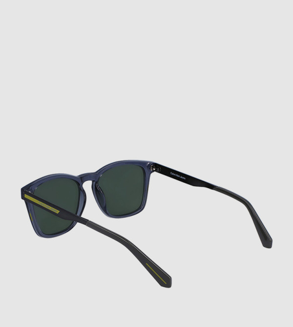 كالفن كلاين جينز  نظارات شمسية مربعة - رمادي Square Sunglasses