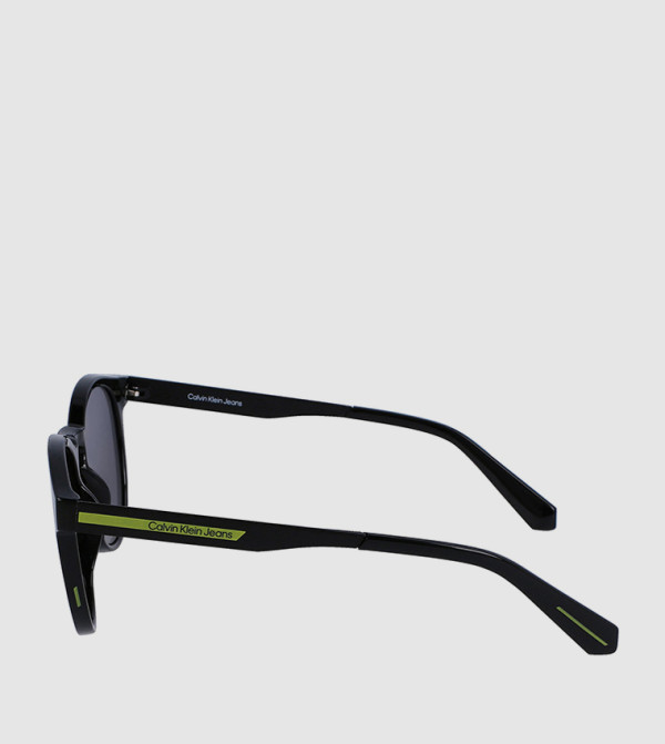 Calvin Klein Jeans  Round Sunglasses - Black Round Sunglasses