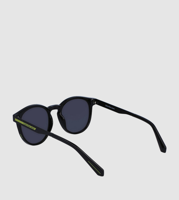 Calvin Klein Jeans  Round Sunglasses - Black Round Sunglasses