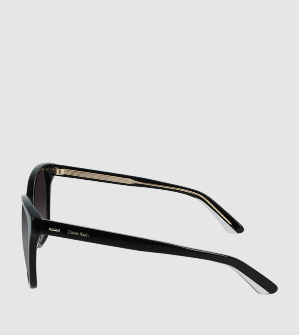 كالفين كلاين  نظارات الشمسية - أسود Square Sunglasses