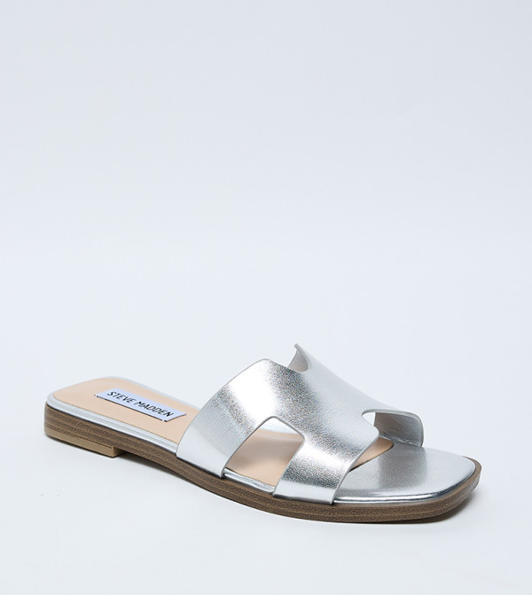 Steve Madden  - Silver Flat Sandals