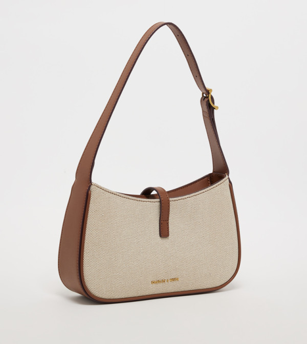 Charles & Keith  - Brown Shoulder bags