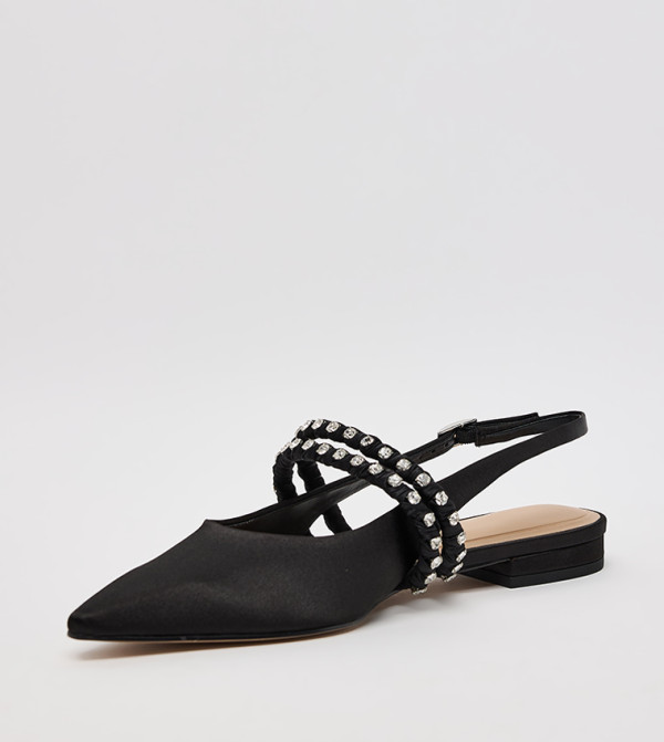 Charles & Keith Flat Shoes - Black undefined