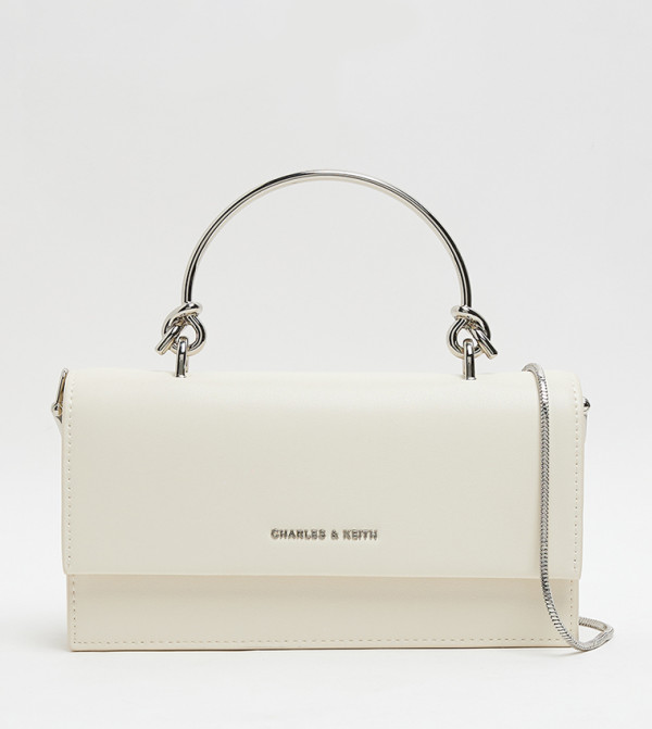 Charles & Keith Charles & Keith - Cream Handheld Bags
