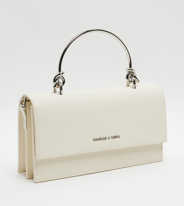 Charles & Keith Charles & Keith - Cream Handheld Bags