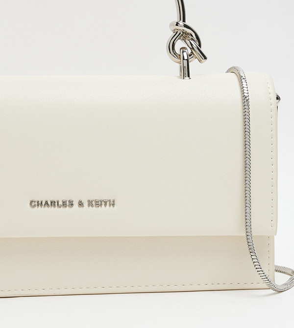 Charles & Keith Charles & Keith - Cream Handheld Bags
