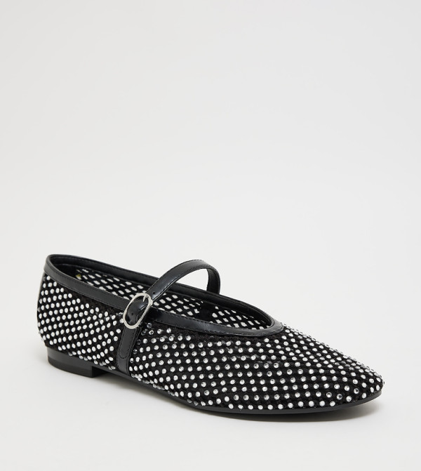 Charles & Keith  Mary Janes - Black Mary Janes