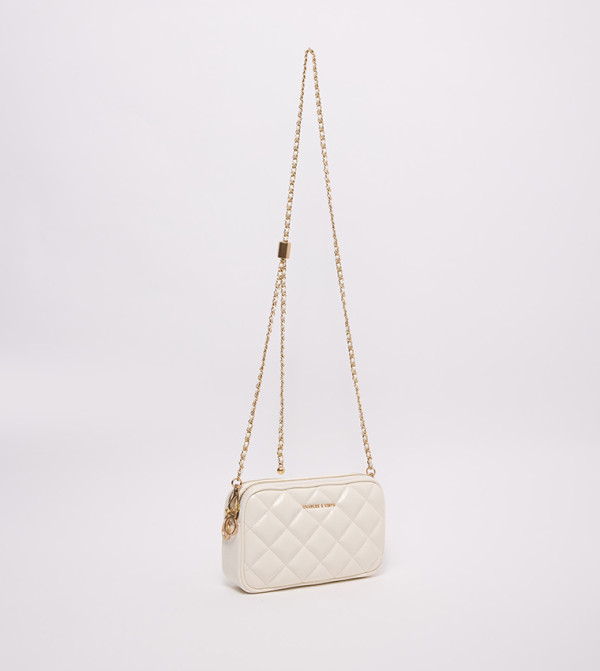 تشارلز آند كيث  كروس  - كريمي  Cross Body Bags
