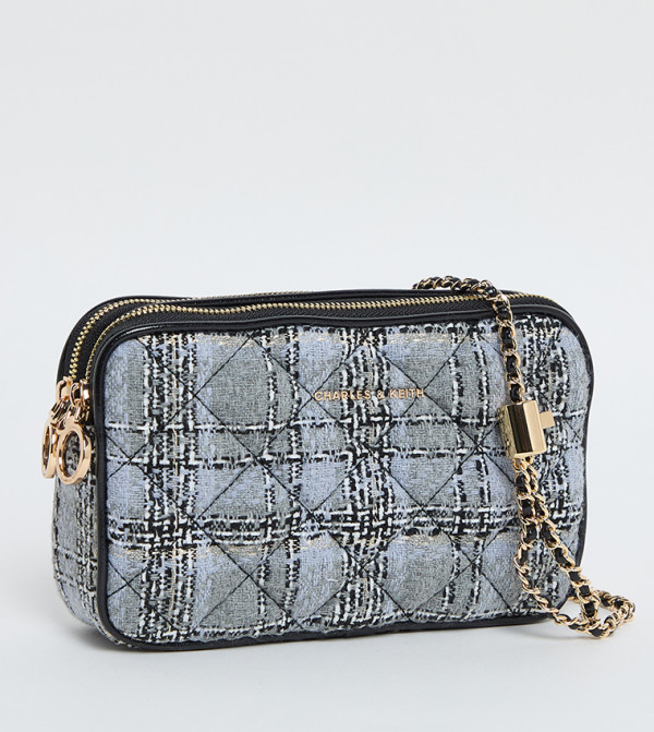 Charles & Keith Charles & Keith - Grey Cross Body Bags