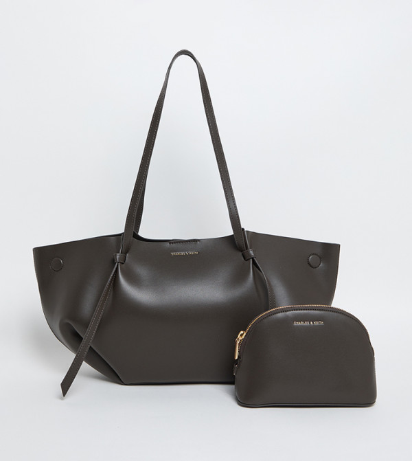 Charles & Keith Charles & Keith - Dark Green Shoulder bags
