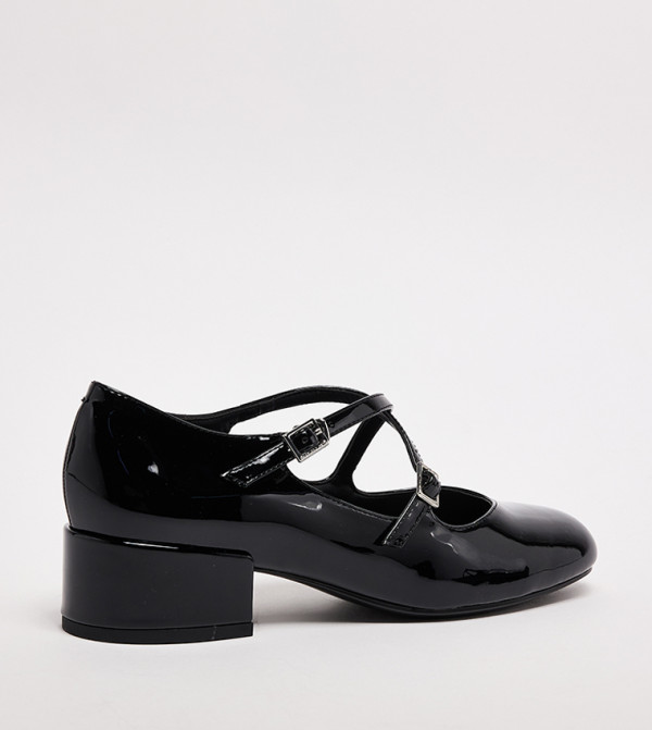 Charles & Keith  Mary Janes - Black Mary Janes
