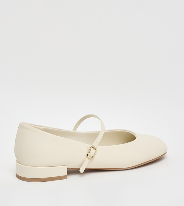 Charles & Keith  Mary Janes - Chalk Mary Janes