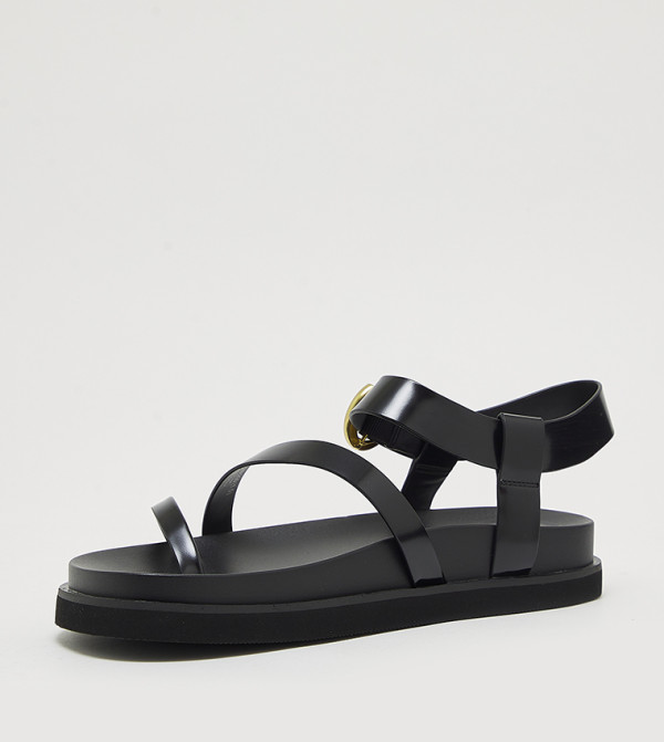تشارلز آند كيث تشارلز آند كيث - أسود Flat Sandals