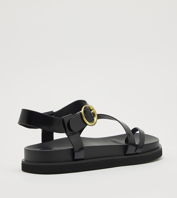 تشارلز آند كيث تشارلز آند كيث - أسود Flat Sandals
