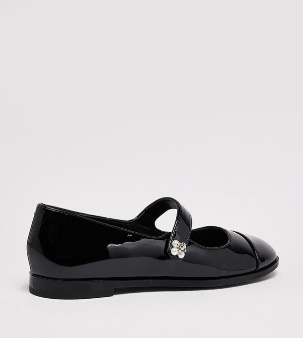 Charles & Keith  Mary Janes - Black Mary Janes