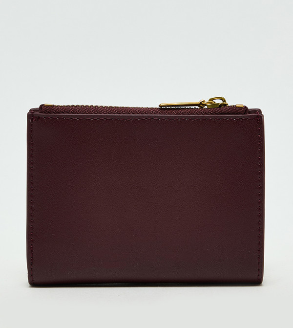 Charles & Keith  Small Leather Goods - Burgundy Wallets