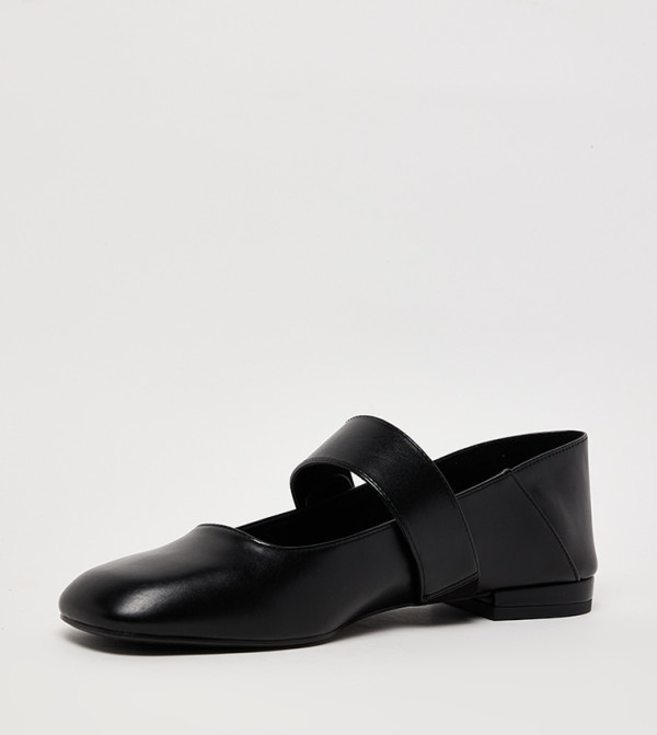 Charles & Keith Sandals - Black Mary Janes