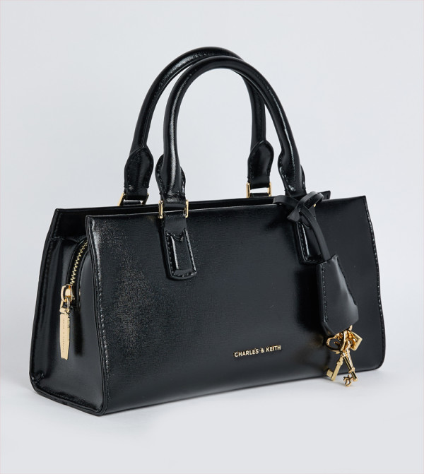 Charles & Keith Satchel Bags - Black Satchel Bags