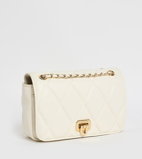 Charles & Keith Shoulder Bags - Cream Shoulder bags