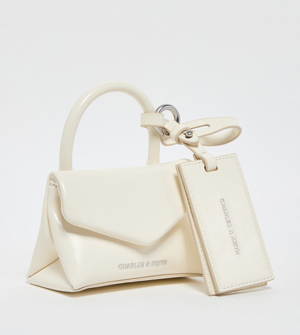 Charles & Keith  Key Chains - Cream Key chains