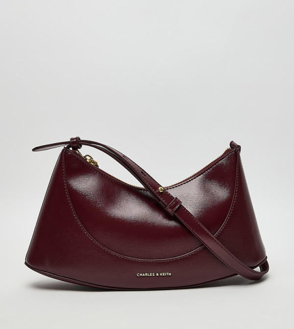 Charles & Keith Bags - Burgundy Shoulder bags