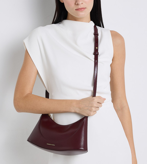 Charles & Keith Charles & Keith - Burgundy Shoulder bags